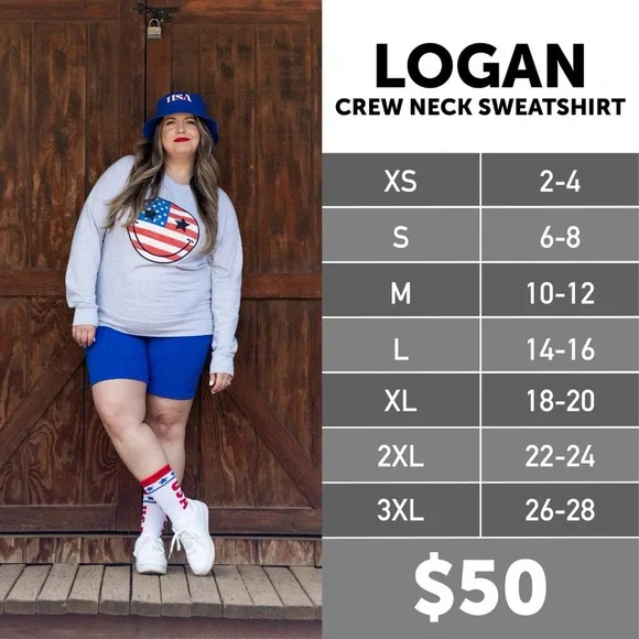 Lularoe • Logan Long-Sleeve - Picture 5 of 5